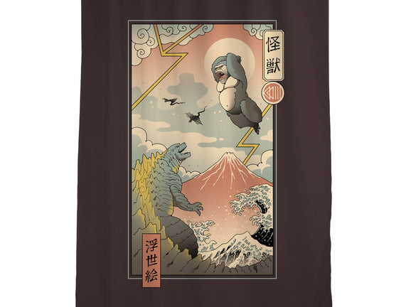 Kaiju Fight In Edo