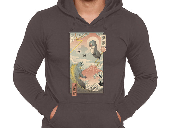 Kaiju Fight In Edo