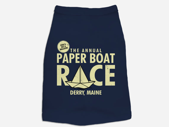 The Annual Paper Boat Race