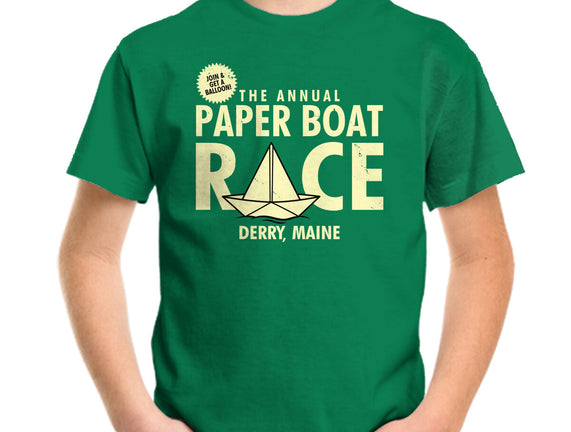 The Annual Paper Boat Race