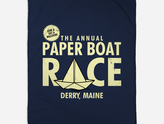 The Annual Paper Boat Race