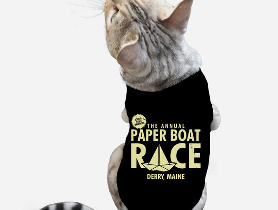 The Annual Paper Boat Race