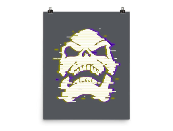 Glitchy Skull