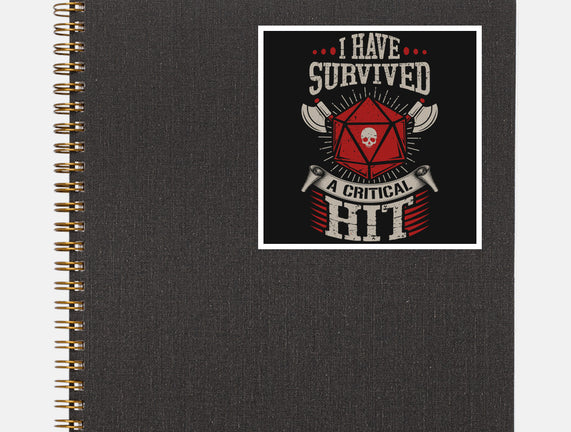 I Survived A Critical Hit