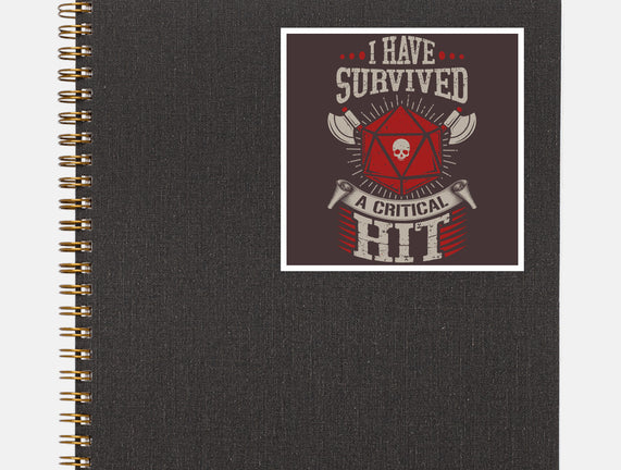 I Survived A Critical Hit