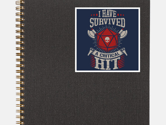 I Survived A Critical Hit