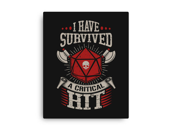 I Survived A Critical Hit
