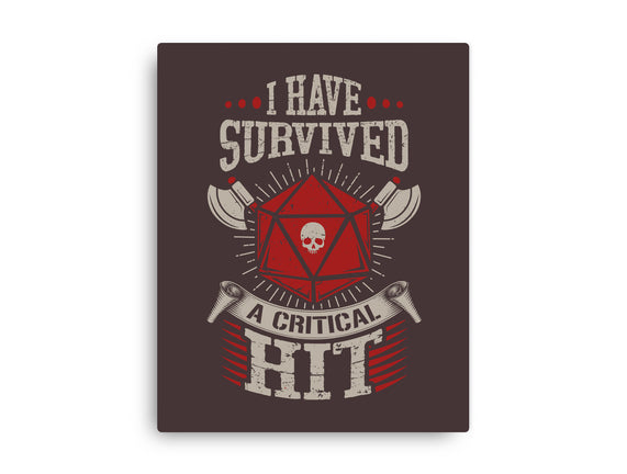 I Survived A Critical Hit