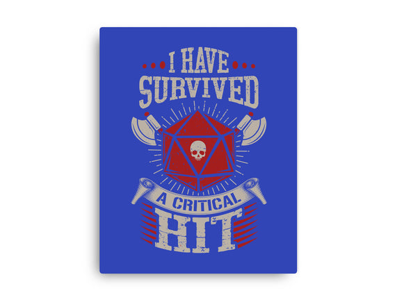 I Survived A Critical Hit