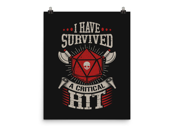 I Survived A Critical Hit