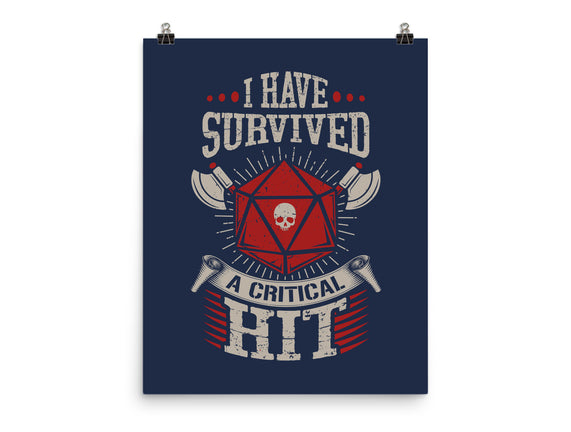 I Survived A Critical Hit