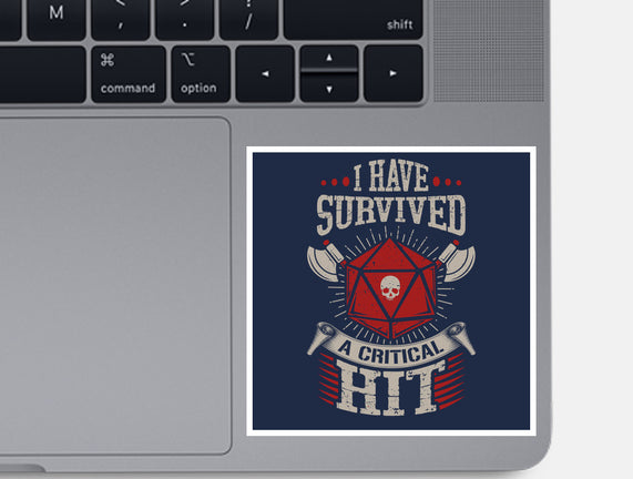 I Survived A Critical Hit