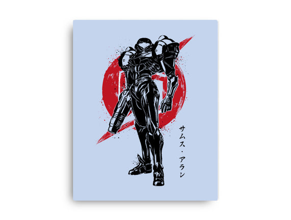Galactic Bounty Hunter Sumi-E