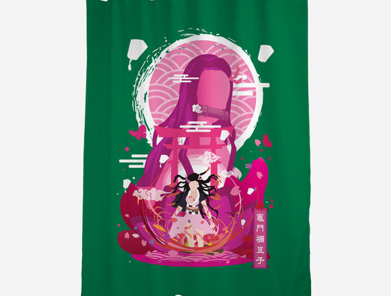 Nezuko Negative Space