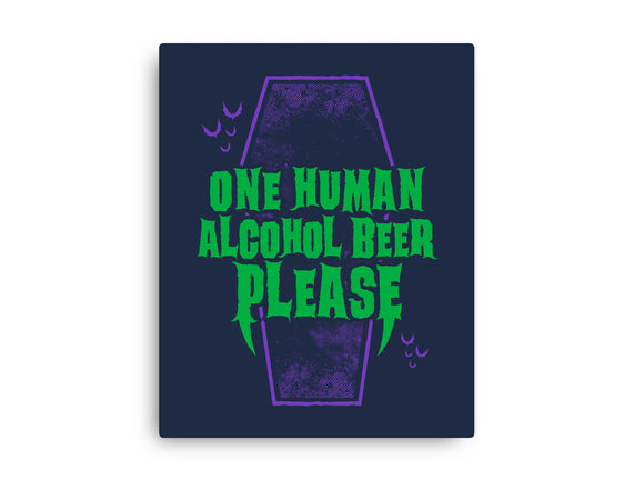 One Human Beer