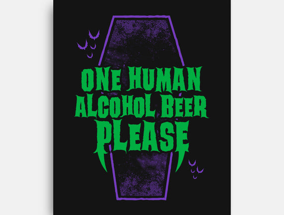 One Human Beer