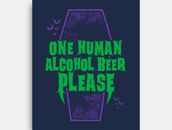 One Human Beer