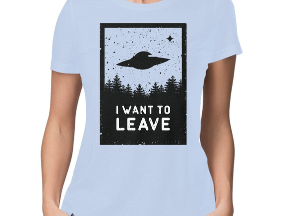 I Want To Leave