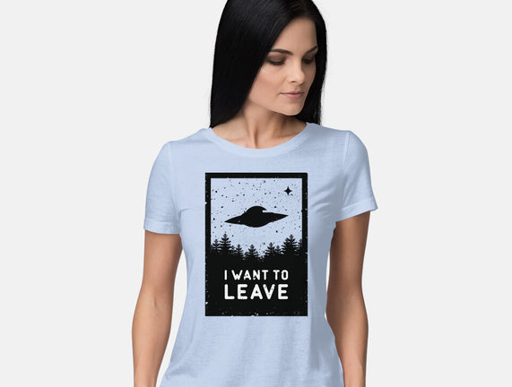 I Want To Leave