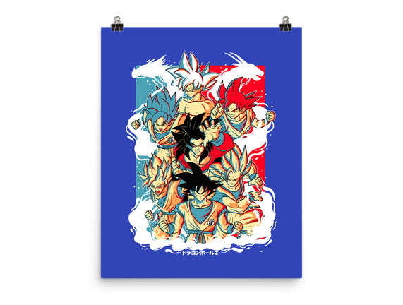 Goku Transforms