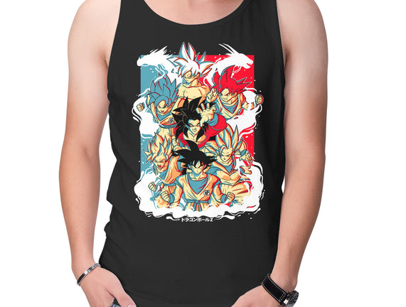 Goku Transforms