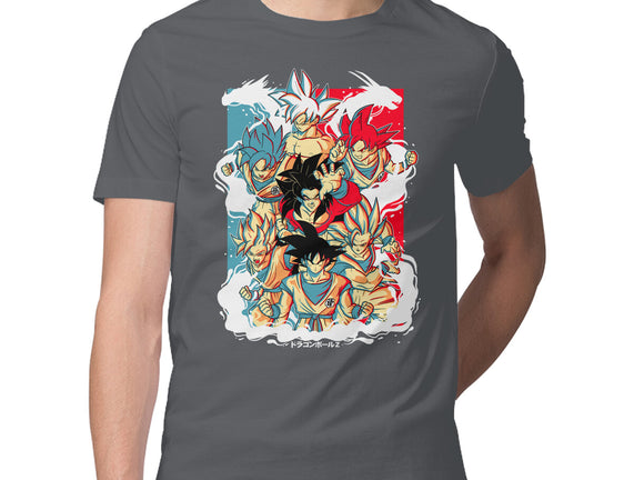 Goku Transforms