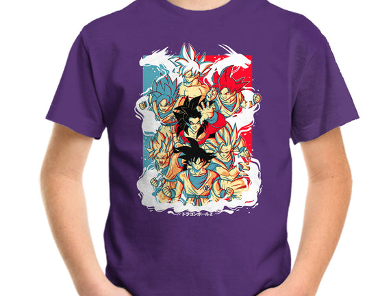 Goku Transforms