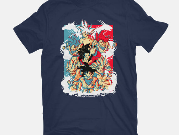 Goku Transforms