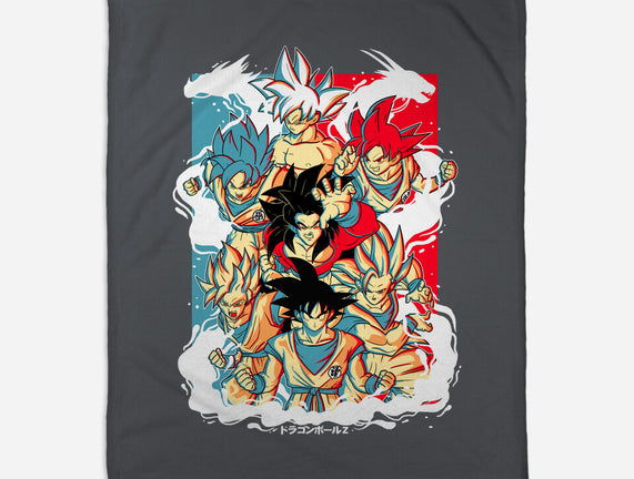 Goku Transforms
