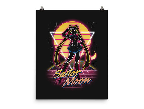 Retro Moon Guardian
