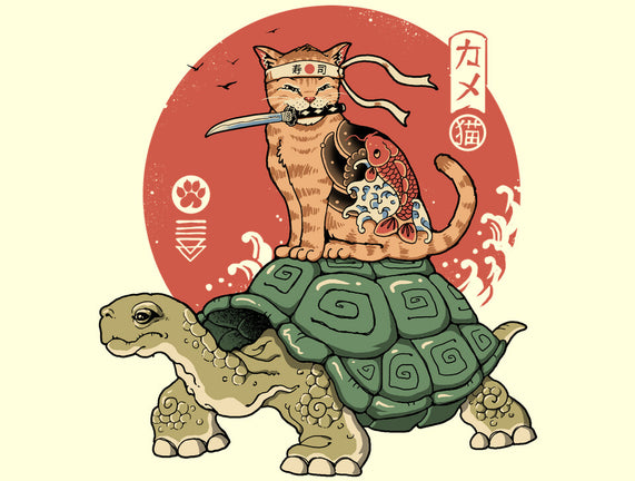 Catana On Turtle