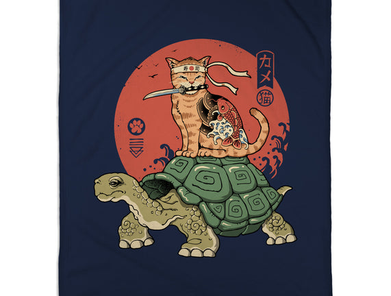 Catana On Turtle