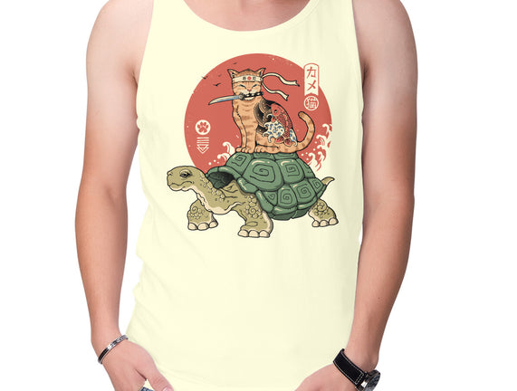 Catana On Turtle