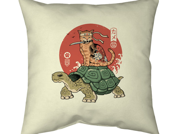 Catana On Turtle