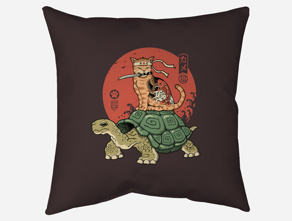 Catana On Turtle