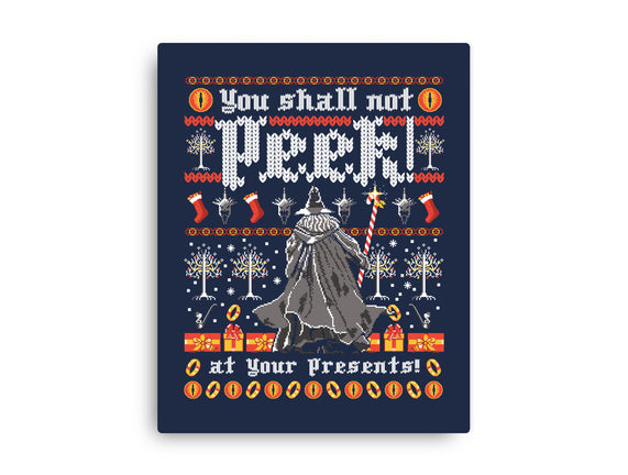 You Shall Not Peek