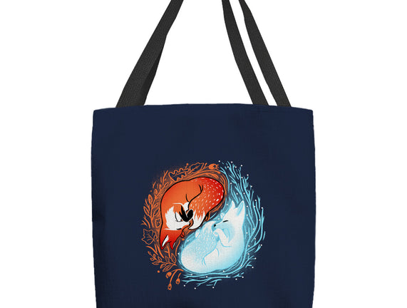 Autumn And Winter Fox