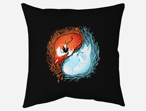 Autumn And Winter Fox