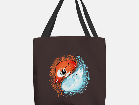 Autumn And Winter Fox
