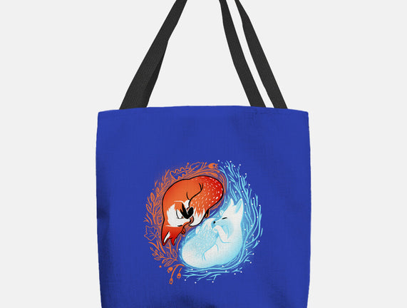 Autumn And Winter Fox