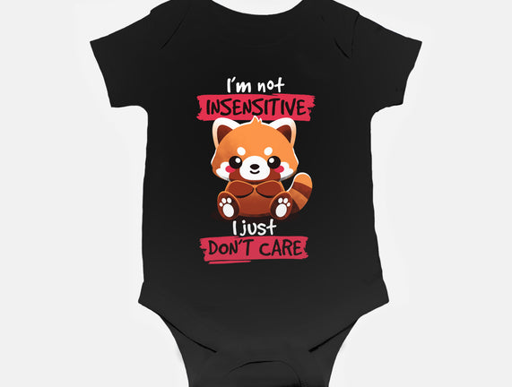 Insensitive Red Panda