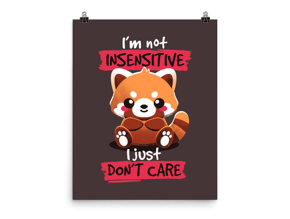 Insensitive Red Panda