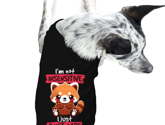 Insensitive Red Panda