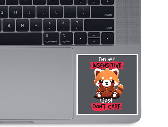 Insensitive Red Panda