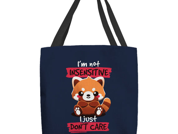 Insensitive Red Panda