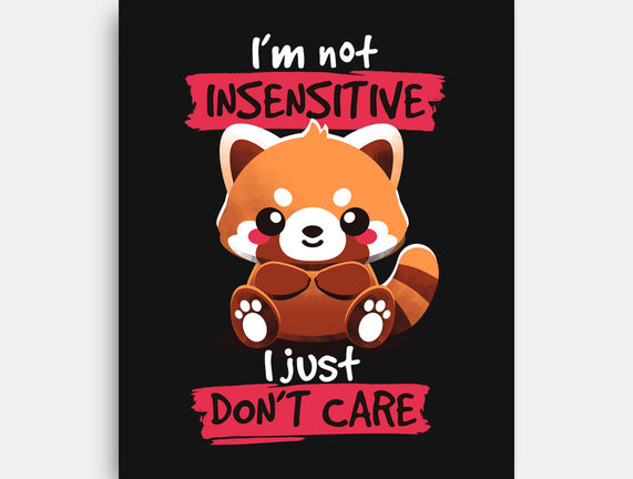 Insensitive Red Panda