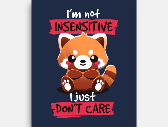 Insensitive Red Panda
