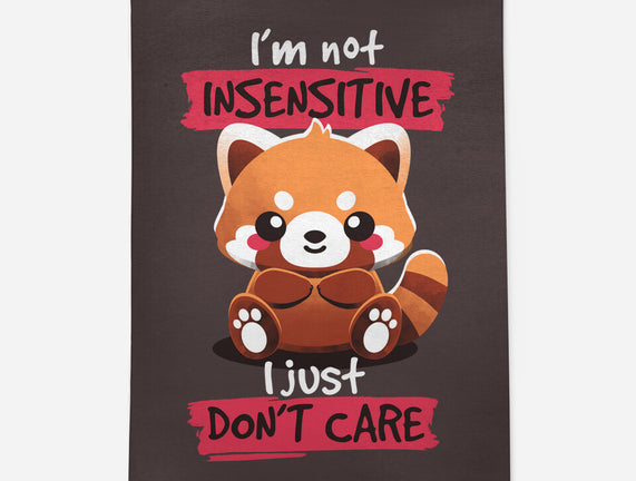 Insensitive Red Panda