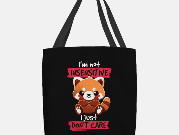 Insensitive Red Panda
