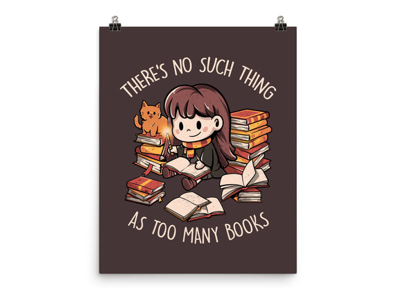 No Such Thing As Too Many Books
